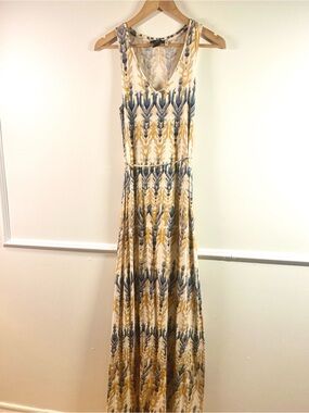 H&M Boho Sleeveless Viscose Maxi Dress • XS-S